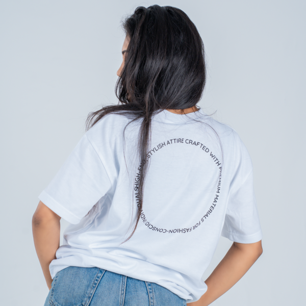 Round Oversize Tee - Unisex