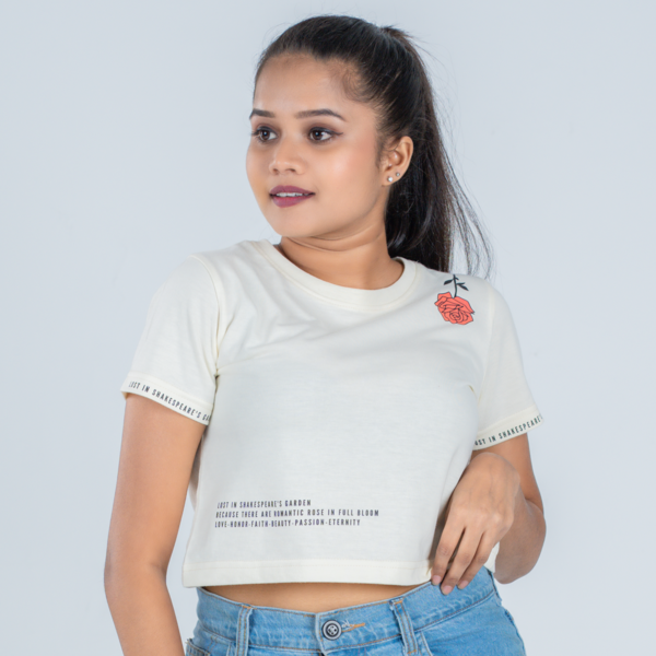 Shakespeare Crop Top