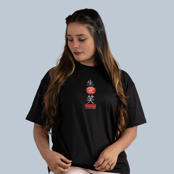 Live Love Laugh Drop Shoulder Tee – Unisex - Image 6